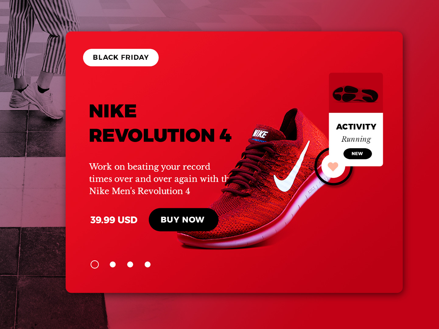 campaña de black friday nike