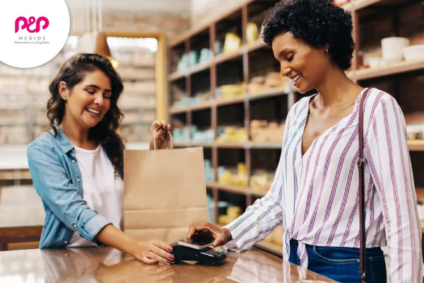 Mujer haciendo compras