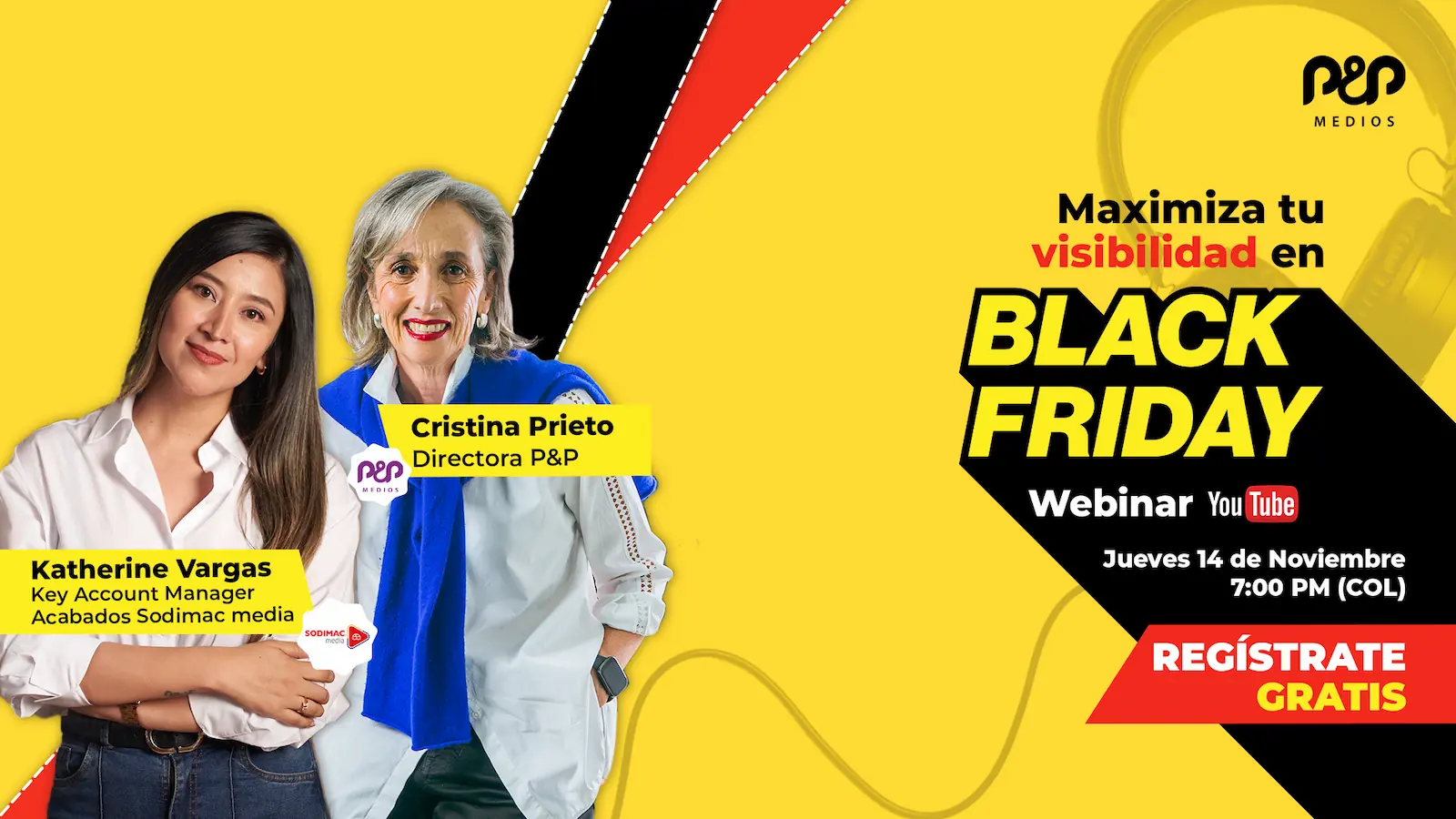 Webinar Estrategias para el Black Friday P&P Medios