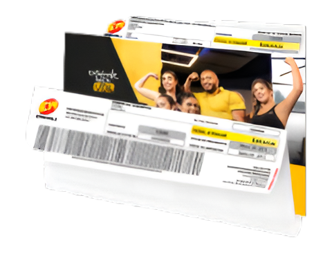Insertos en facturas de servicios públicos realizada por PyP Medios