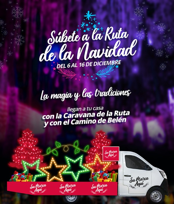 ruta navidad codensa 2020 – publicidad en grandes formatos