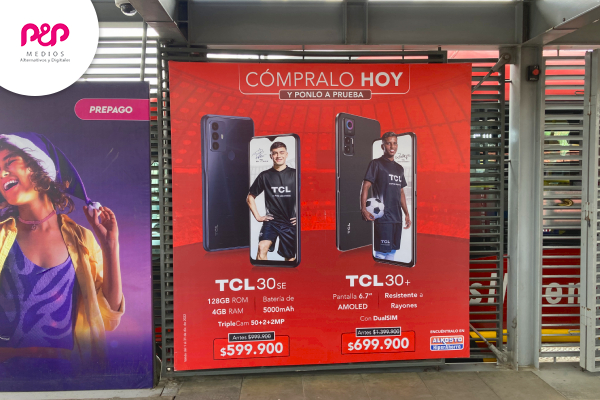 uso de la publicidad en transporte público